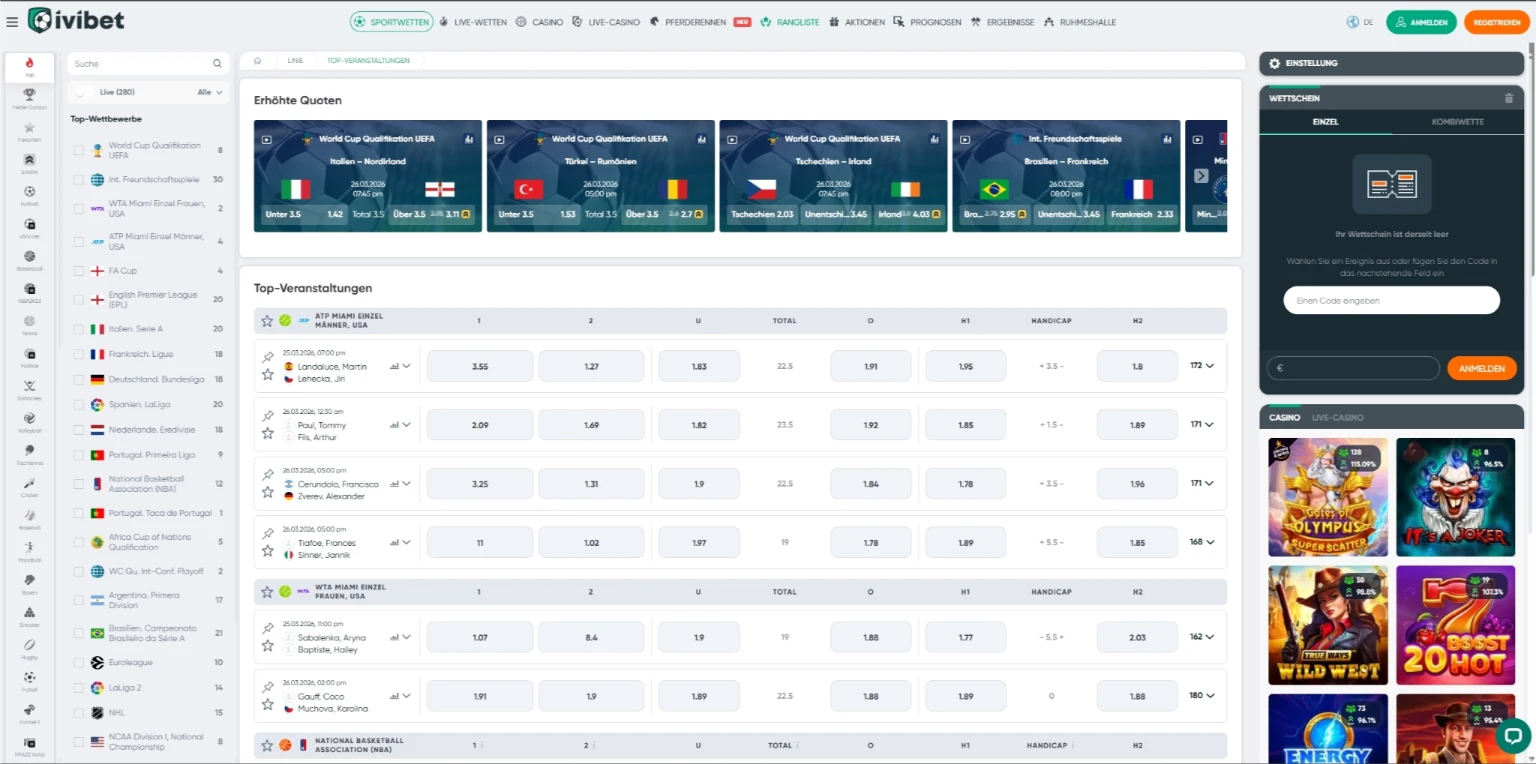 ivibet sportwetten ohne oasis wettanbieter deutschland sportwetten plattform