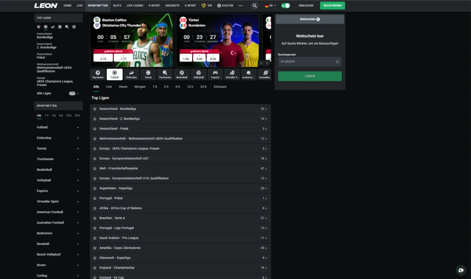 leonbet sportwetten ohne oasis wettanbieter seit 2007 sportwetten seite