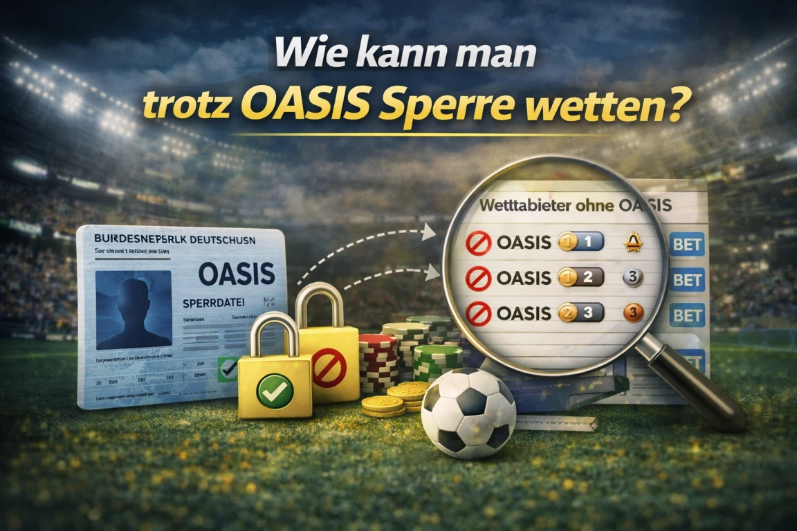 wetten trotz oasis sperre möglich sportwetten ohne oasis alternative anbieter